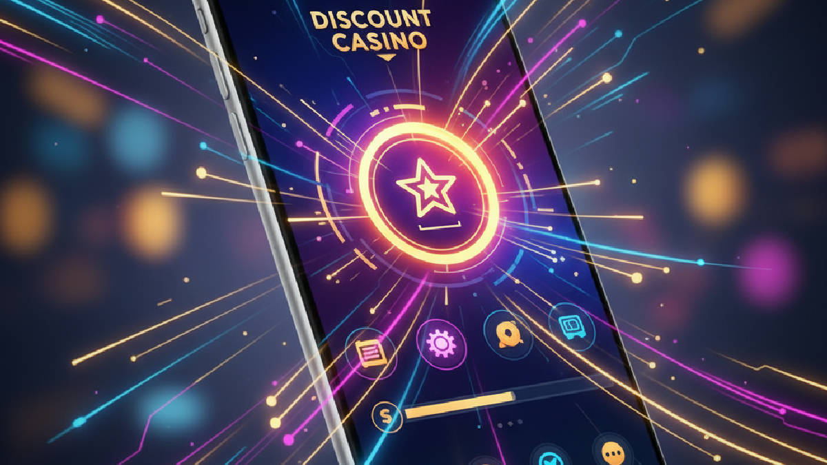Discount Casino mobil uygulamasında avantajlı bonus kampanyaları keşfetmek.